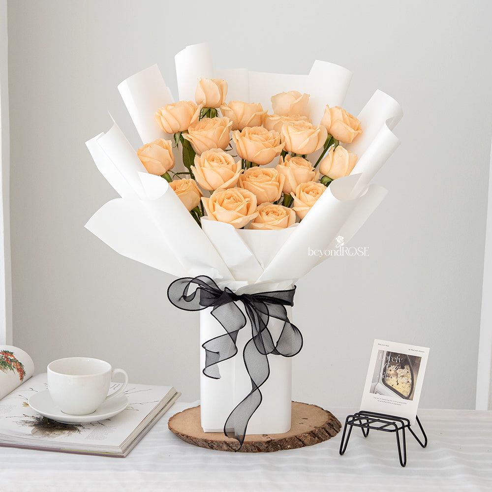 Champagne Rose Bouquet