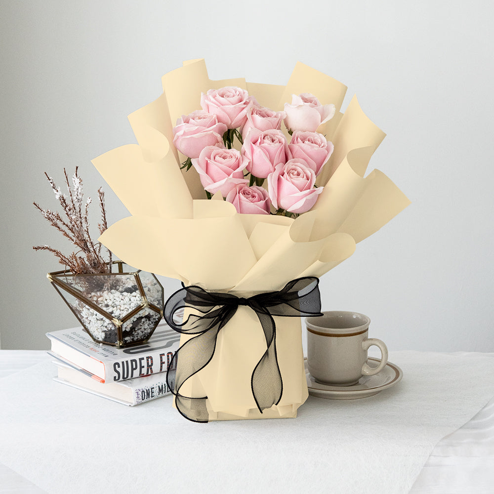 Pink Rose Bouquet