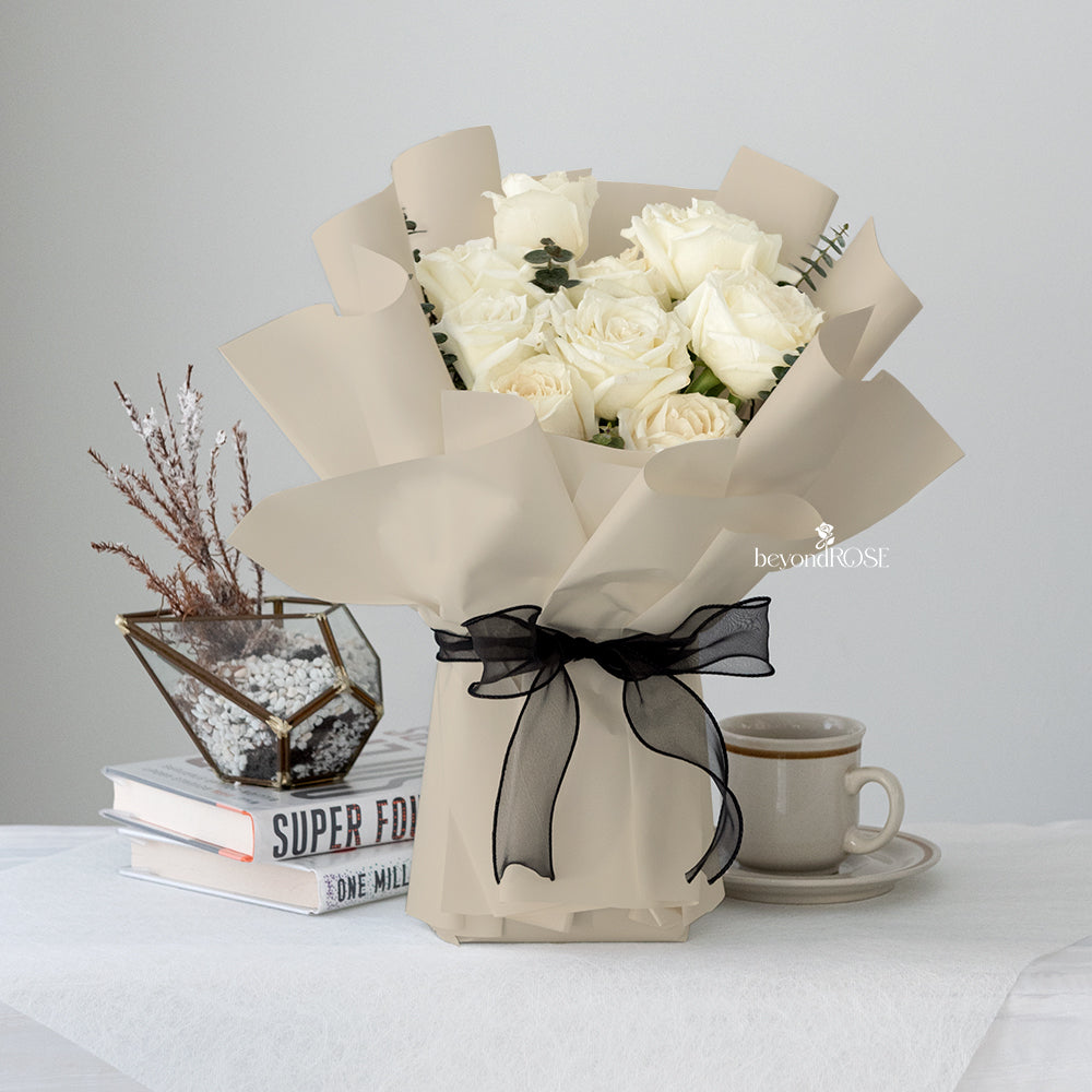 White Rose Bouquet