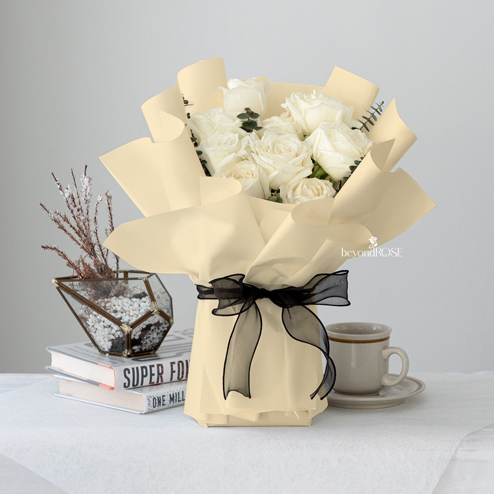 White Rose Bouquet