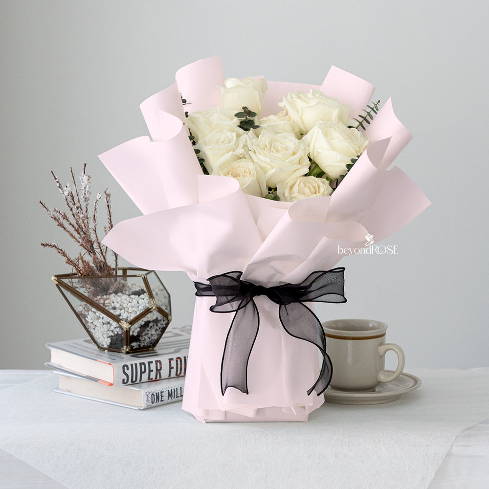 White Rose Bouquet