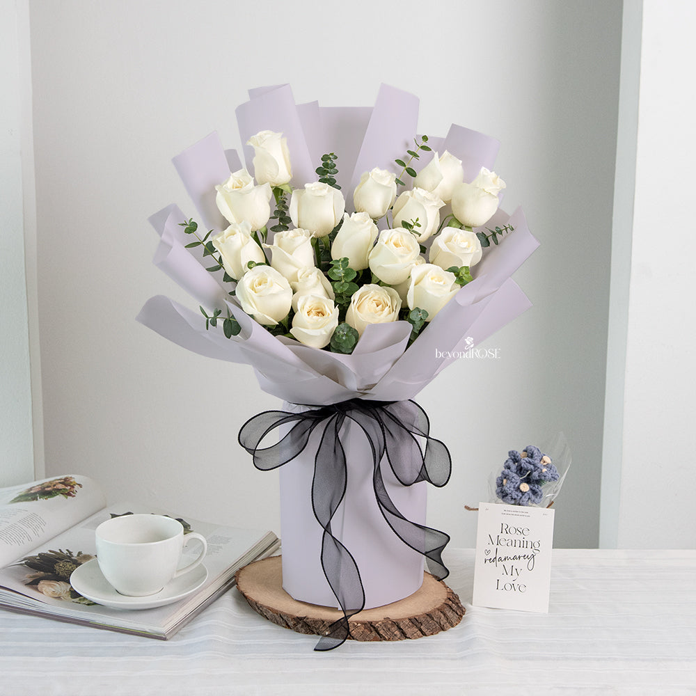 White Rose Bouquet