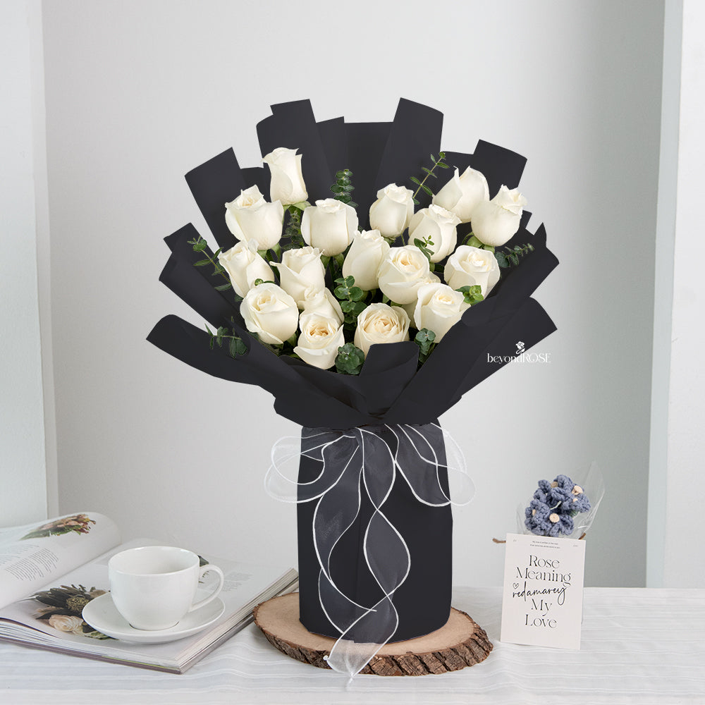 White Rose Bouquet