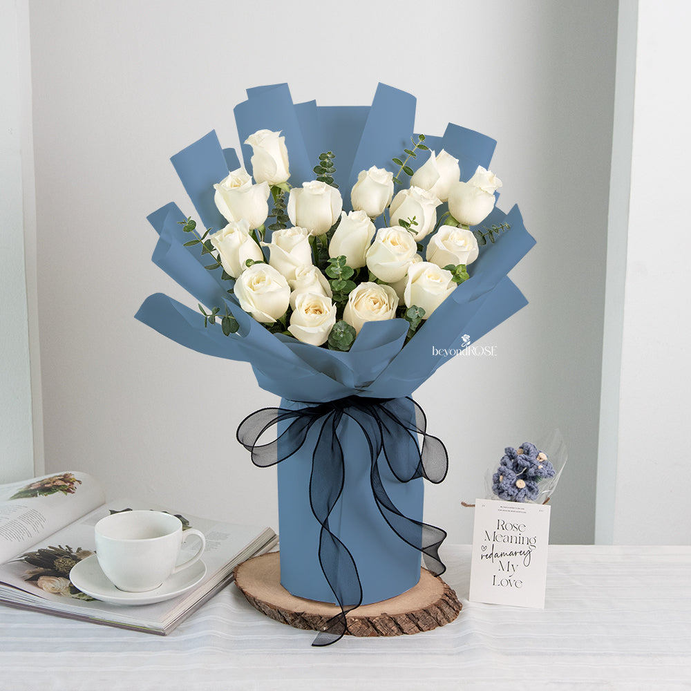 White Rose Bouquet