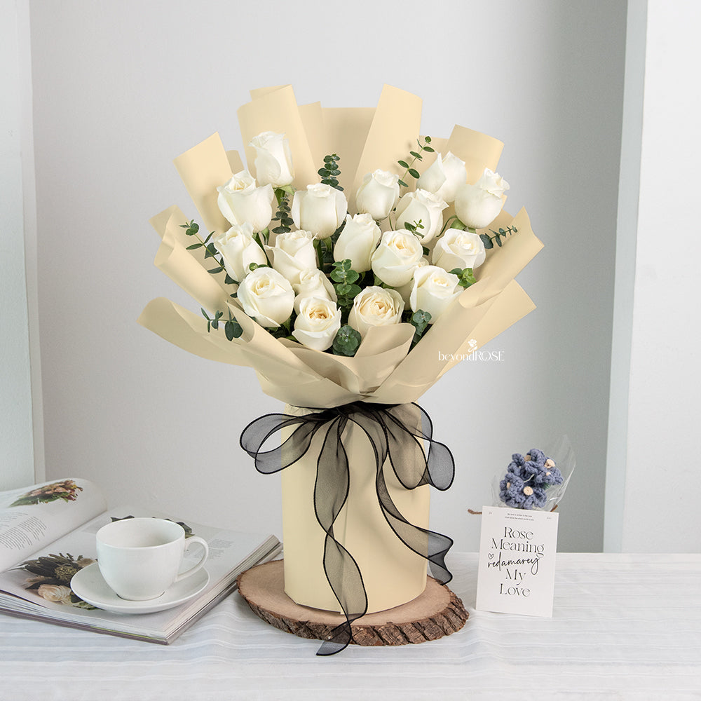 White Rose Bouquet