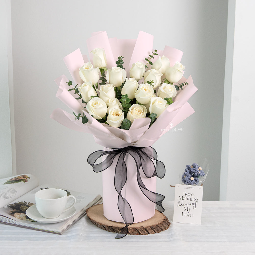 White Rose Bouquet