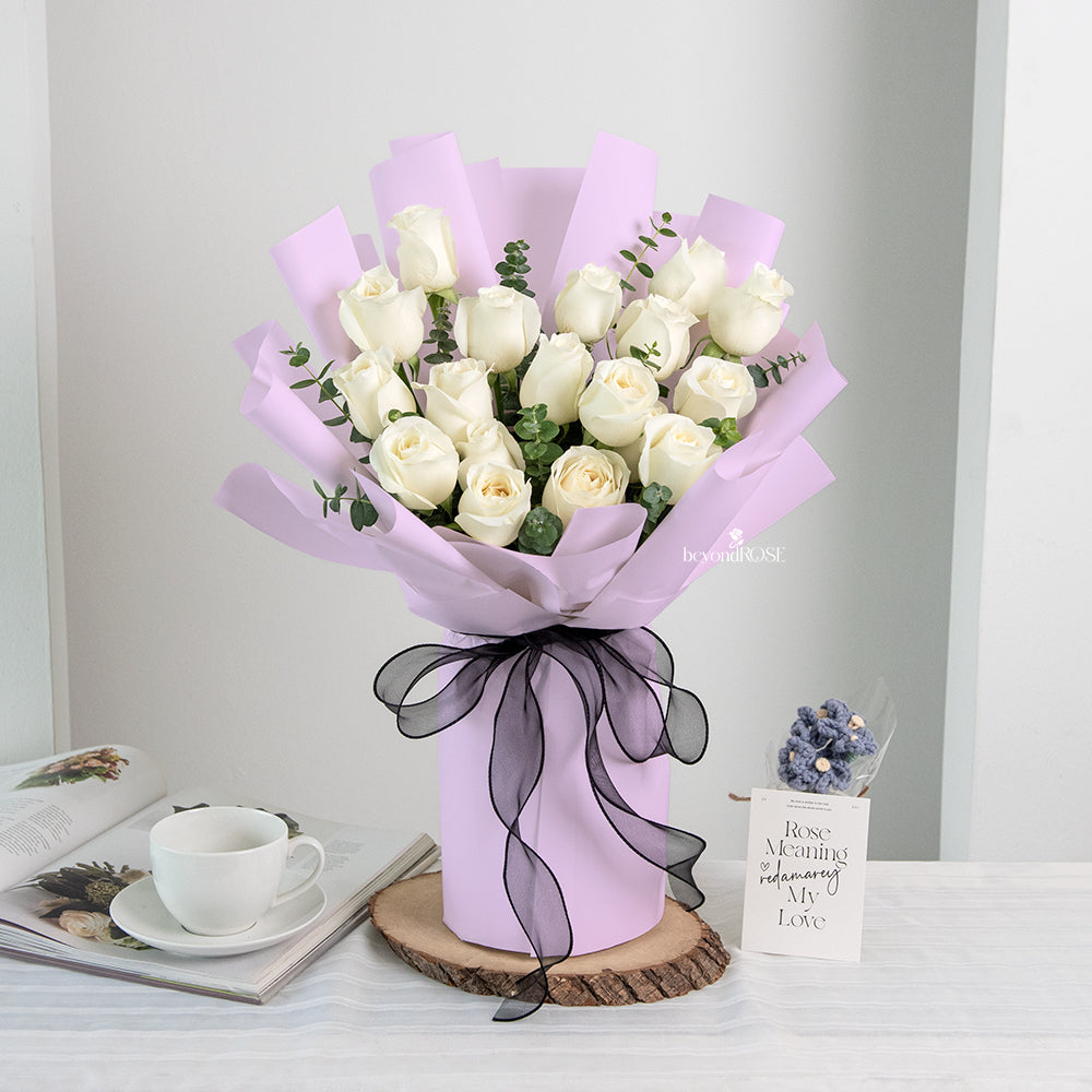 White Rose Bouquet