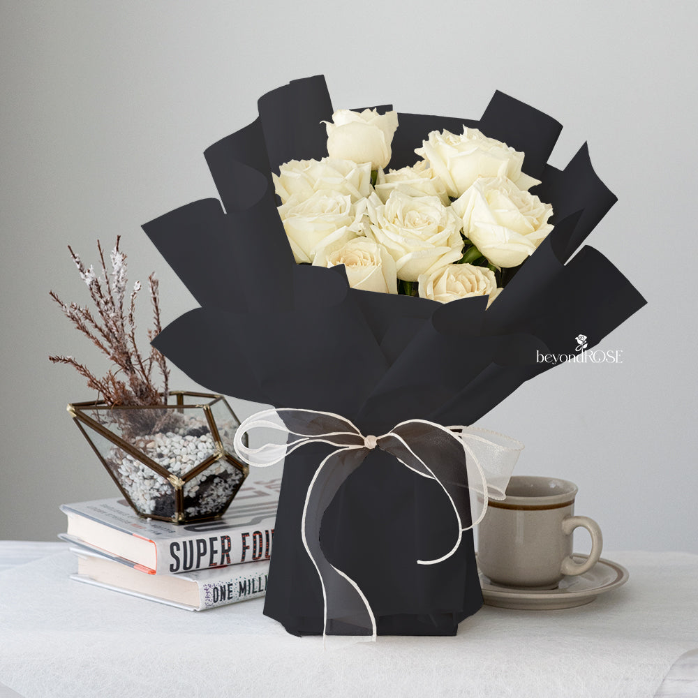 White Rose Bouquet