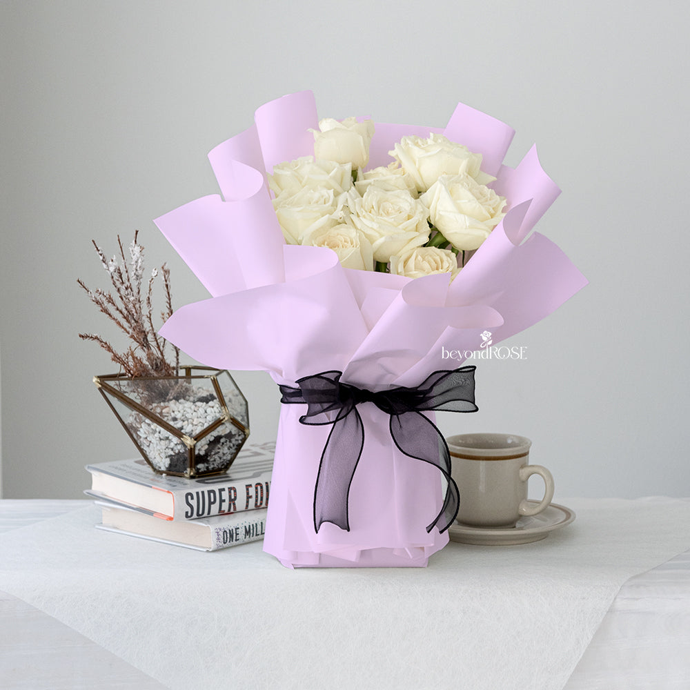 White Rose Bouquet