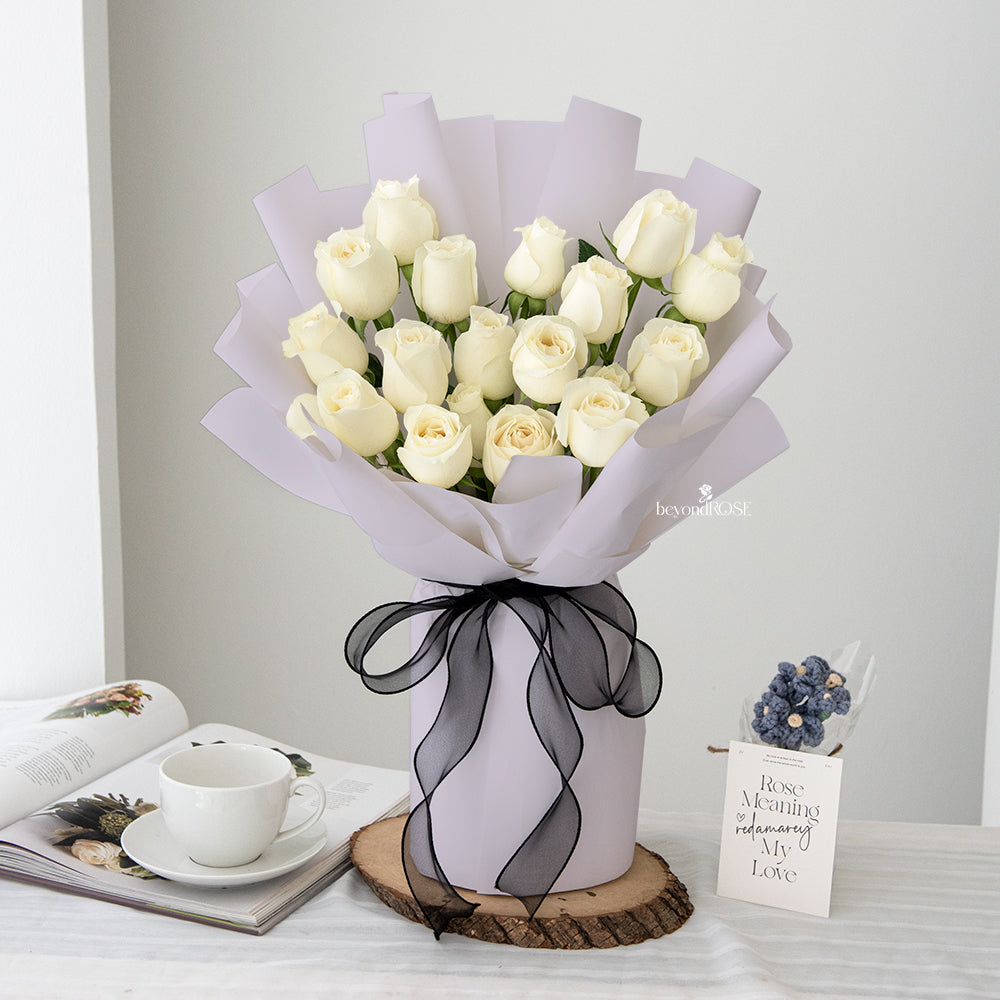 White Rose Bouquet