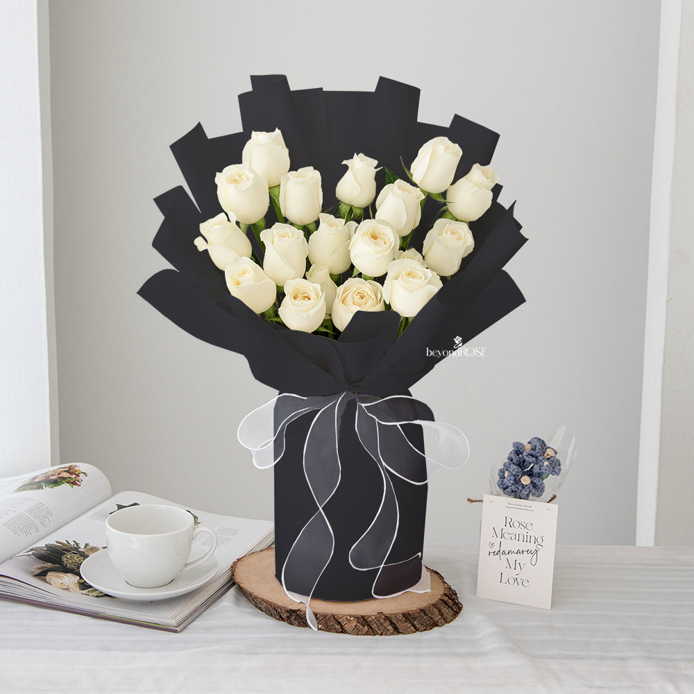 White Rose Bouquet