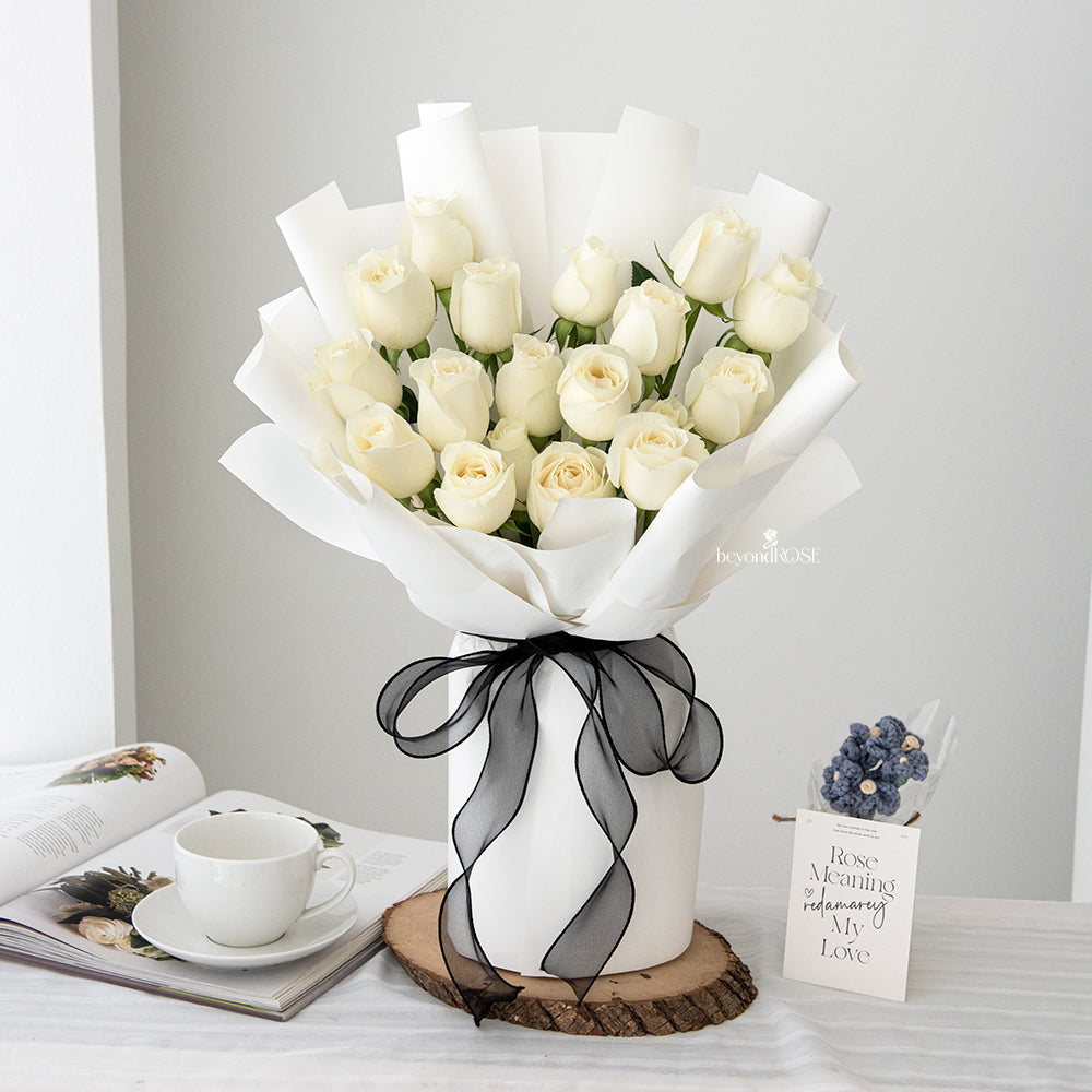 White Rose Bouquet