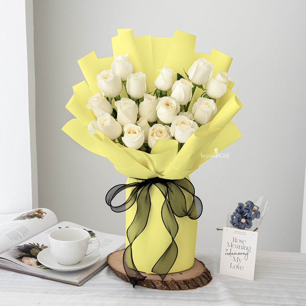 White Rose Bouquet