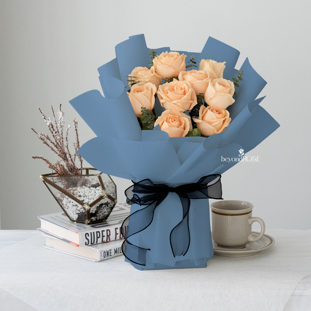 Champagne Rose Bouquet