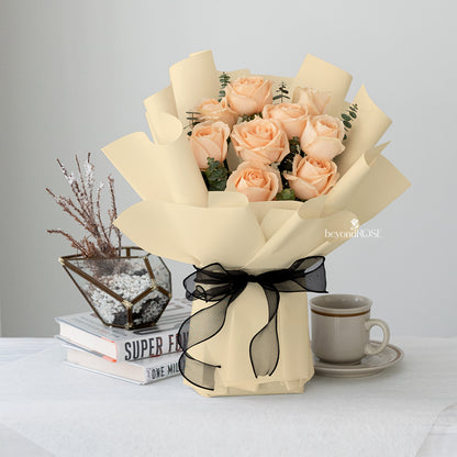 Champagne Rose Bouquet