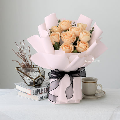 Champagne Rose Bouquet