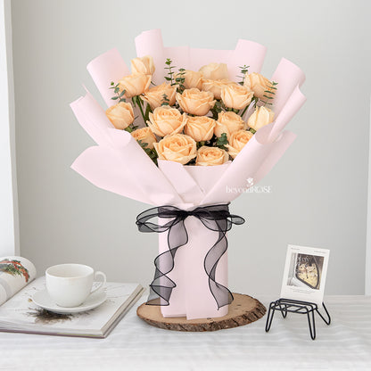 Champagne Rose Bouquet