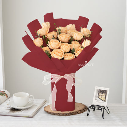 Champagne Rose Bouquet