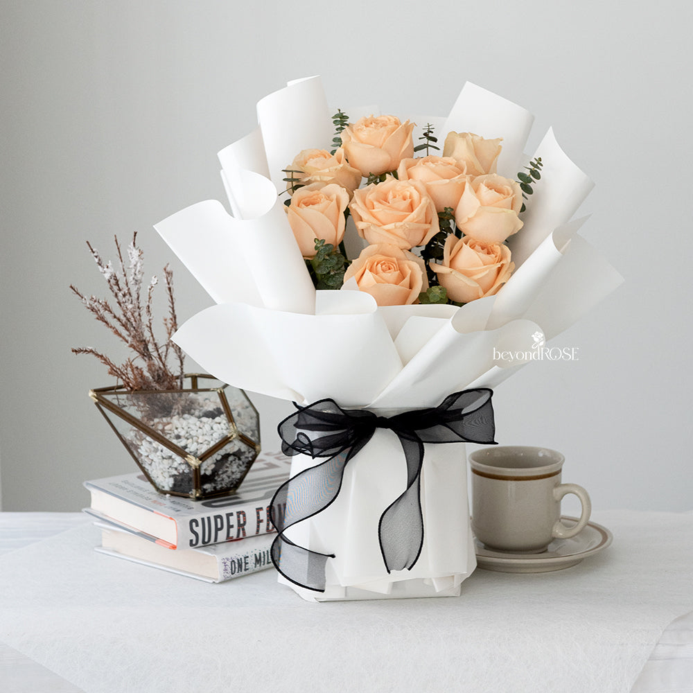 Champagne Rose Bouquet