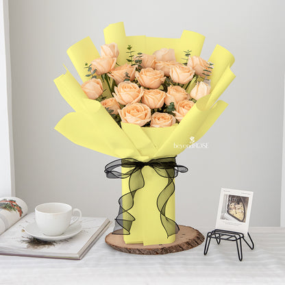 Champagne Rose Bouquet