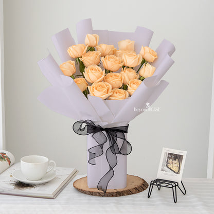 Champagne Rose Bouquet