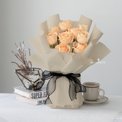 Champagne Rose Bouquet