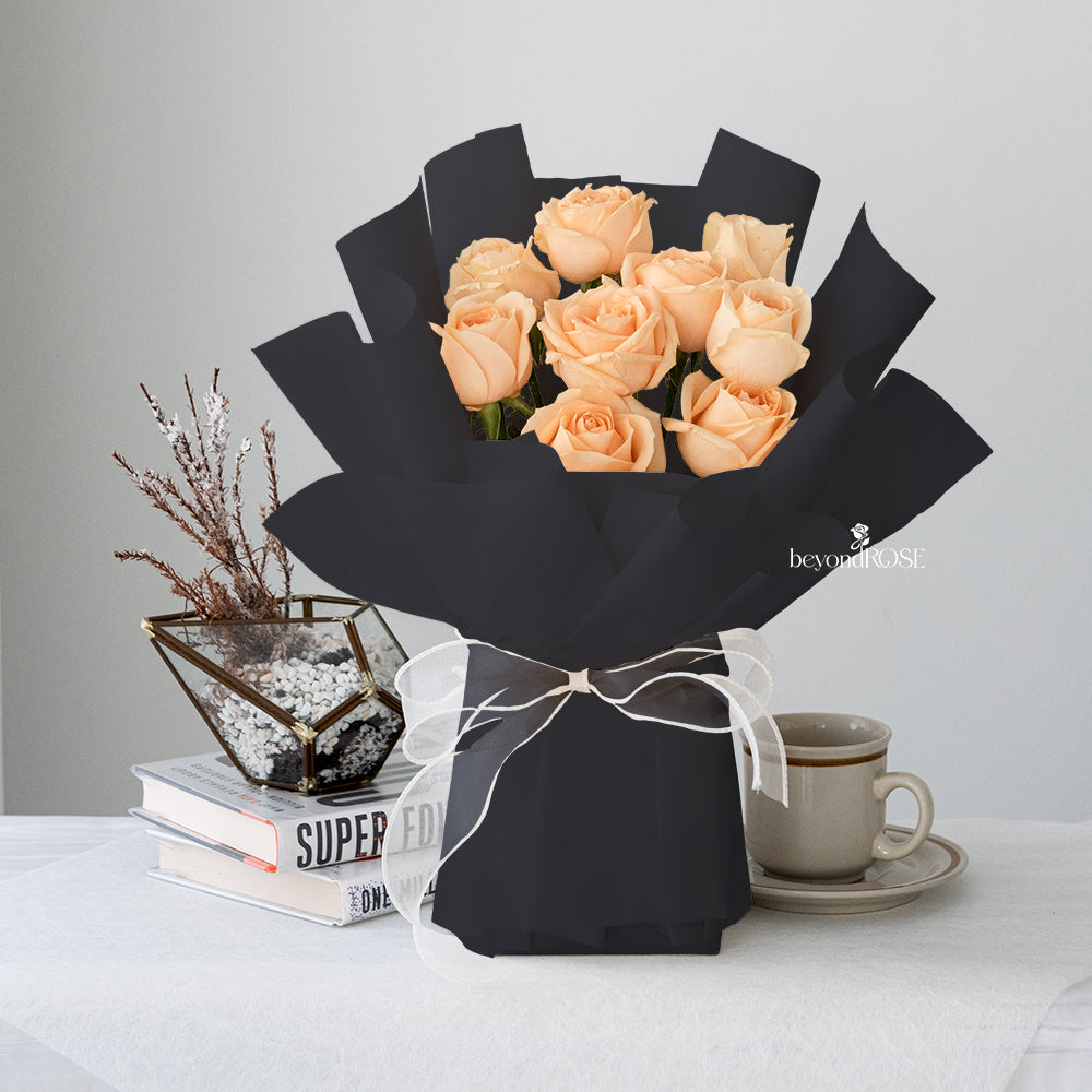 Champagne Rose Bouquet