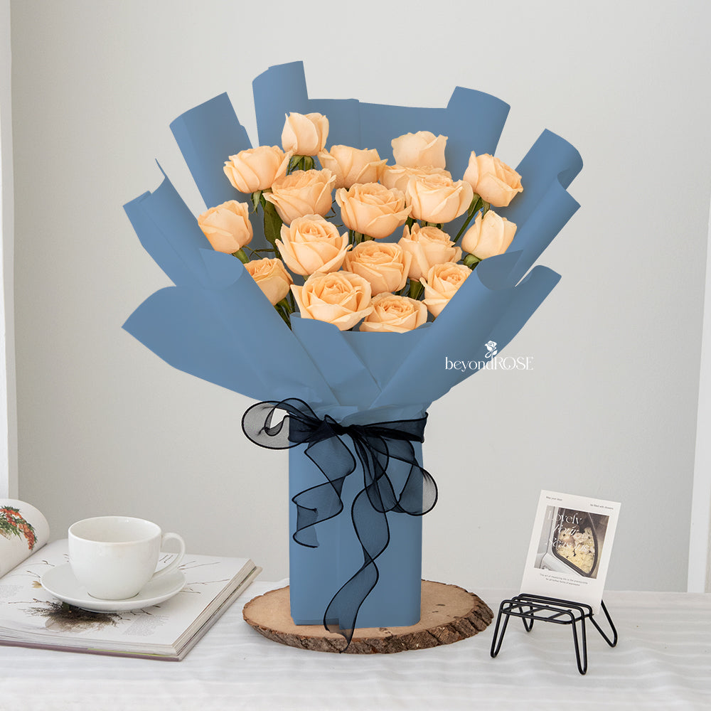 Champagne Rose Bouquet