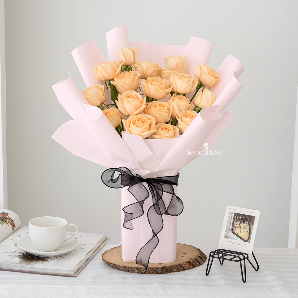Champagne Rose Bouquet