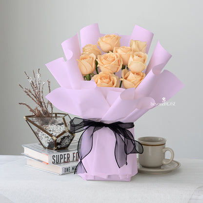 Champagne Rose Bouquet