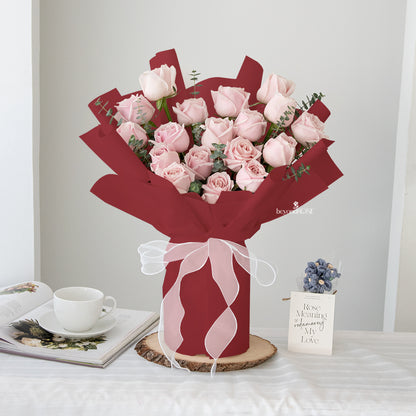Pink Rose Bouquet