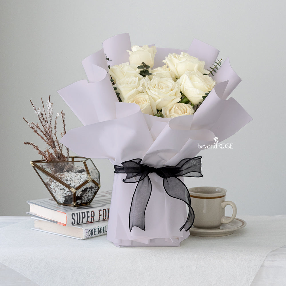 White Rose Bouquet