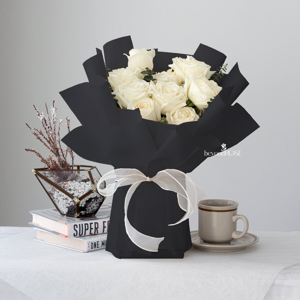 White Rose Bouquet