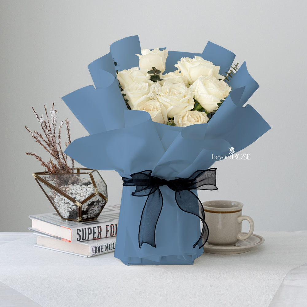White Rose Bouquet