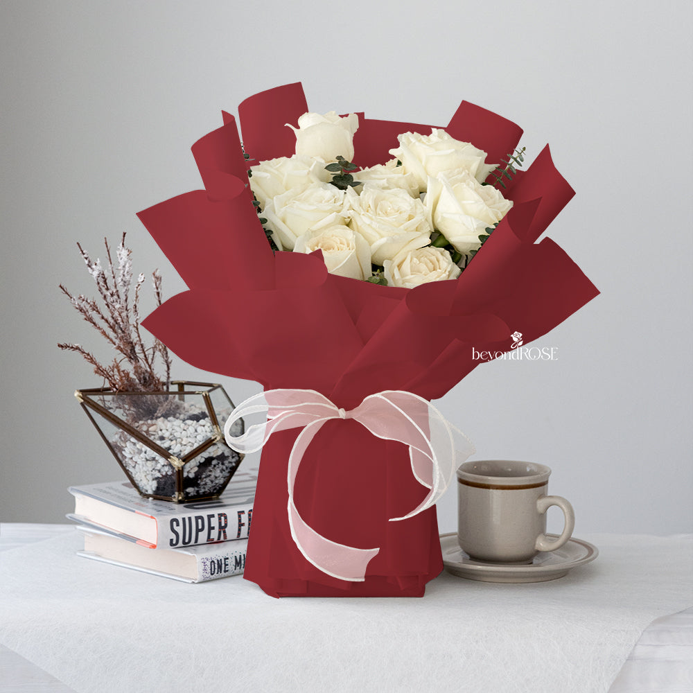 White Rose Bouquet