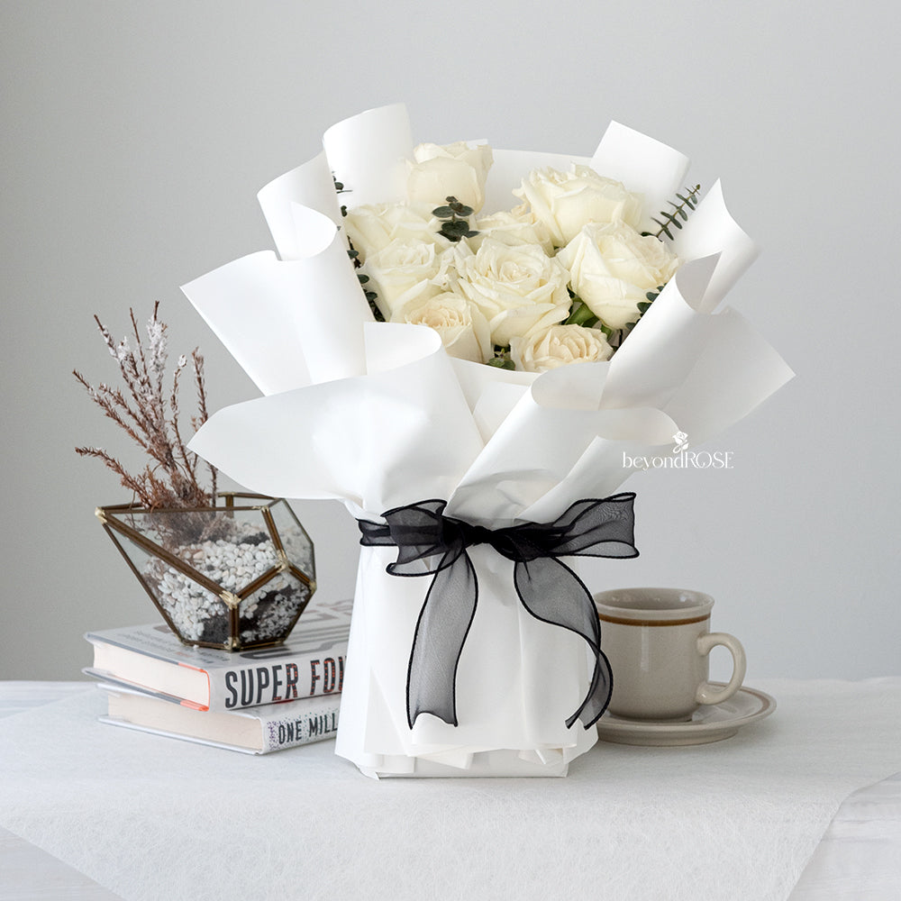 White Rose Bouquet