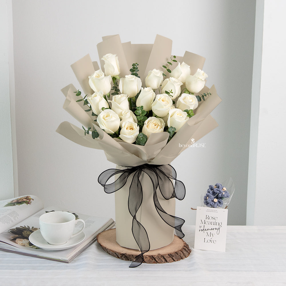 White Rose Bouquet