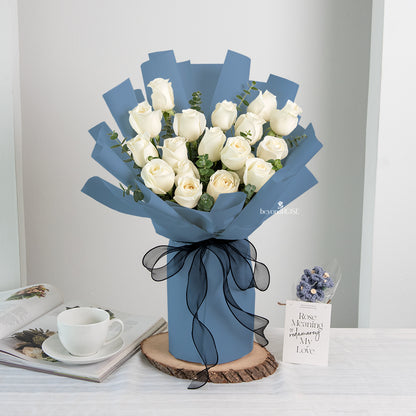 White Rose Bouquet