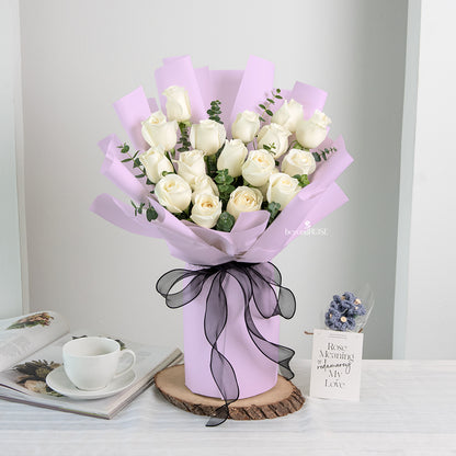 White Rose Bouquet