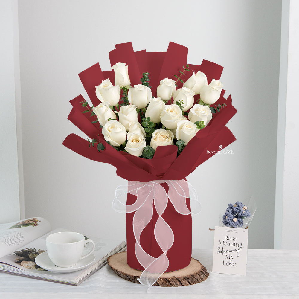 White Rose Bouquet