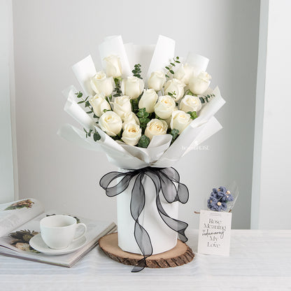 White Rose Bouquet