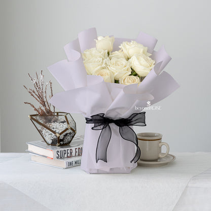 White Rose Bouquet