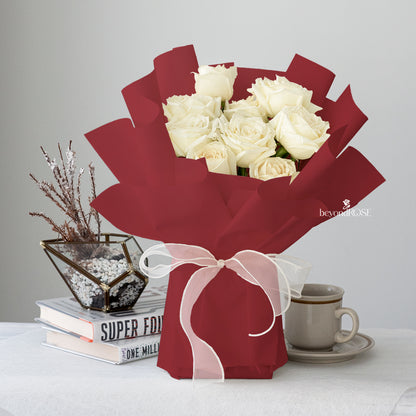 White Rose Bouquet