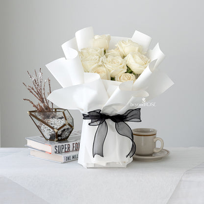 White Rose Bouquet