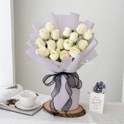 White Rose Bouquet
