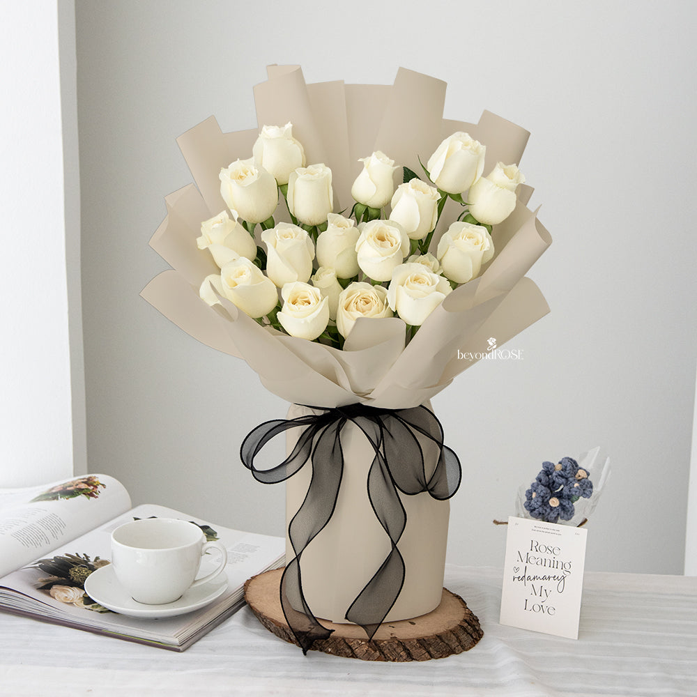 White Rose Bouquet