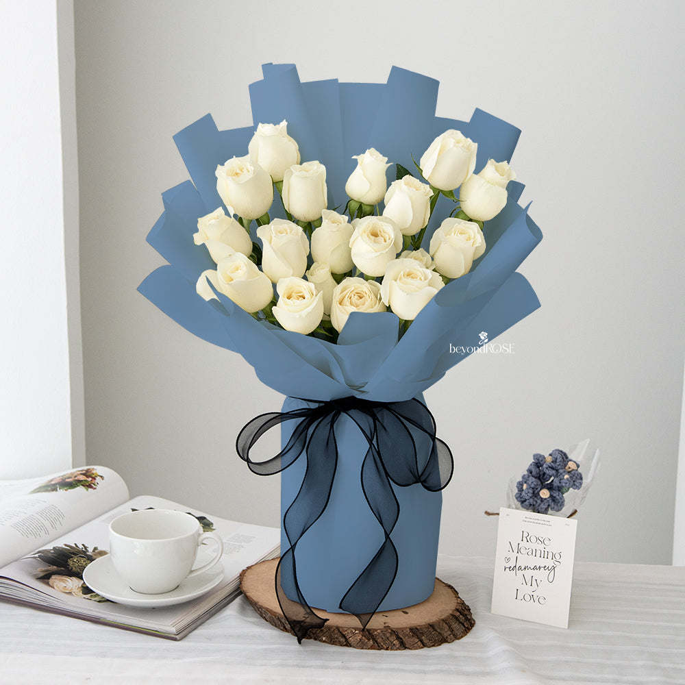 White Rose Bouquet