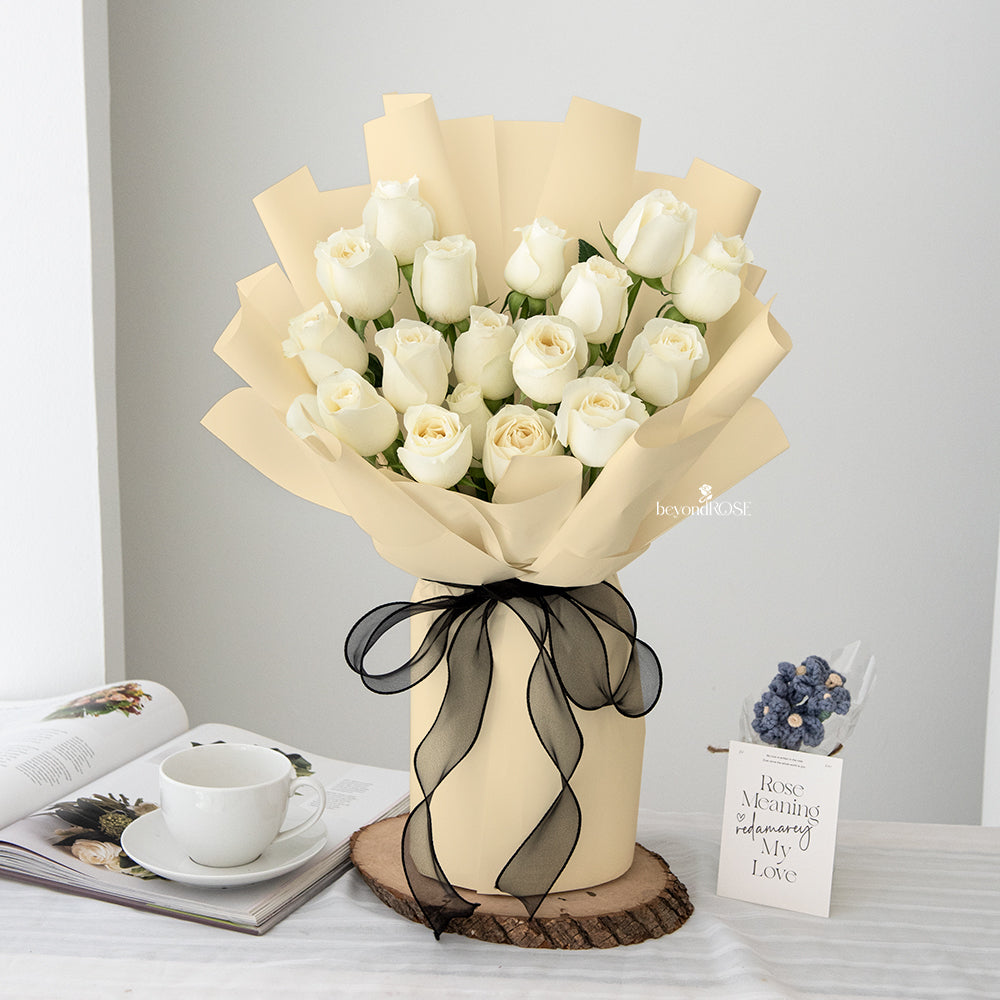 White Rose Bouquet