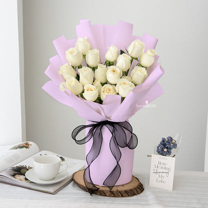 White Rose Bouquet