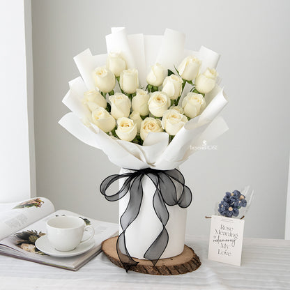 White Rose Bouquet